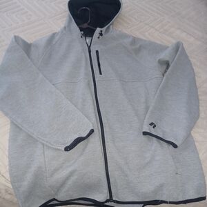 Russell Athletic Light Gray Men's Jacket